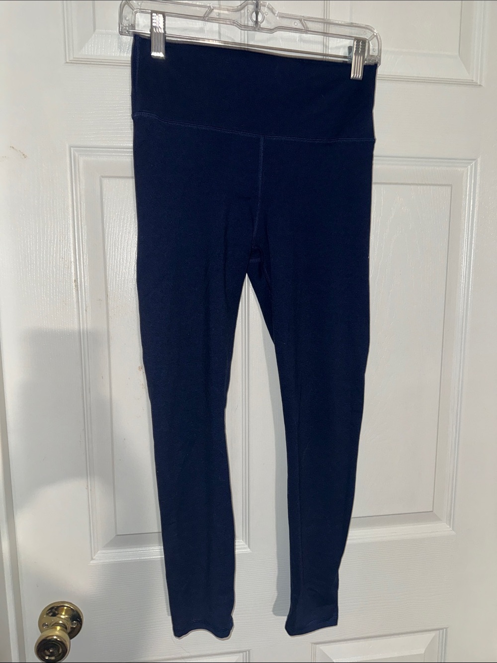 Fabletics Deep Navy Athletic Leggings